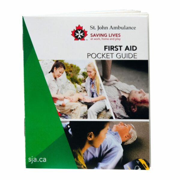 Guide de poche bilingue d'Ambulance Saint-Jean