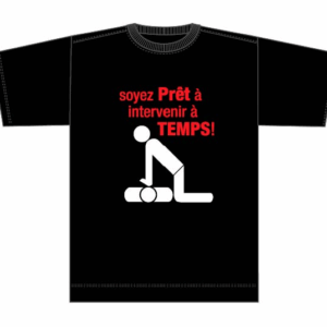 Premierssoins.com - Chandail T-Shirt (Soyez prêt à intervenir à temps!)