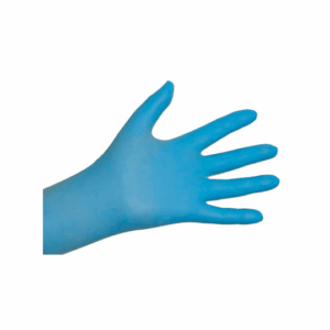 Gants nitrile - Poudrés (100 unités par paquet - Grand)
