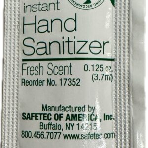 Gel désinfectant à mains, sachet 3.7ml, boite de 100, avec Alcool