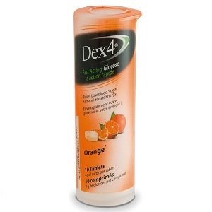 Glucose en tablette Dex 4 (10x4g), orange