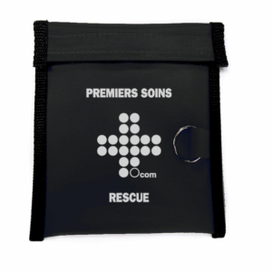 Masque de poche porte clefs pour RCR, avec valve, filtre et gants