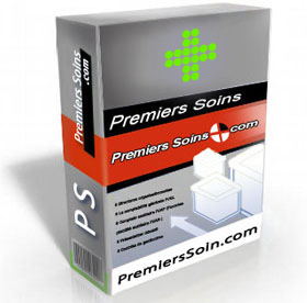 Trousse de premiers soins (format portefeuille)