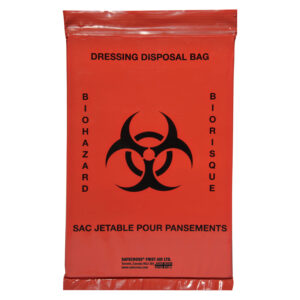 Sac de recueil de déchets biomédicaux, à usage unique -à l'unité