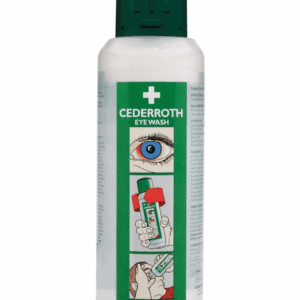 Douche oculaire CEDERROTH 500ml, utilisation unique