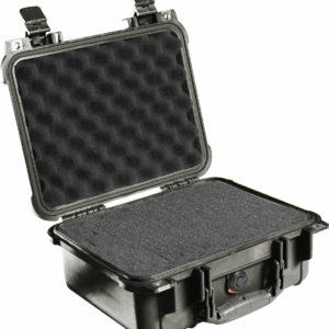 Pelican 1400 - Coffret étanche sans rembourrage (Choix de couleurs) noir