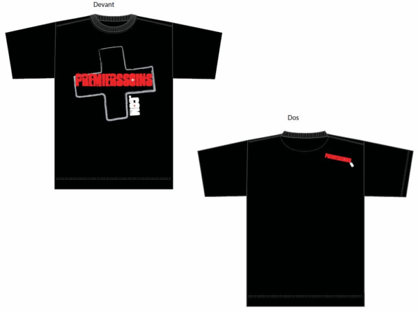 Premierssoins.com - Chandail T-shirt (Grudge) vert olive grand – Image 3