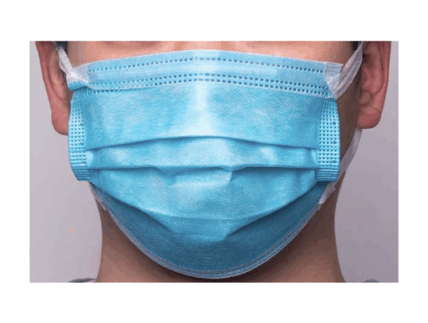 Masque chirurgical 3 plis Niveau 2, paquet de 50