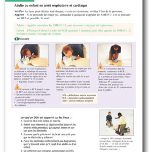Affiche 3 RCR/DEA (24 pouces x 36 pouces) Croix-Rouge