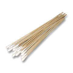 Applicateur coton-tige non-stérile (6 pouces de longueur - 100 tiges par paquet)