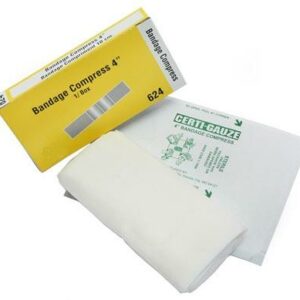Pansement de compression stérile (4 pouces x 4 pouces)