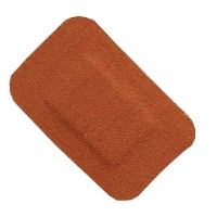 Pansement adhésif en tissus (Timbre - 2 pouces x 3 pouces - 50 unités par paquet)