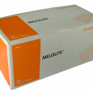 Melolite - Pansements non-adhérents (2 pouces x 3 pouces - 100 unités par paquet)