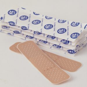 Pansement adhésif régulier en plastique  (3/4 pouces x 3 pouces - à l'unité)