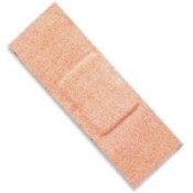 Pansement adhésif en tissus (Timbre - 7/8 pouce x 1 1/2 pouces - 50 unités par paquet)