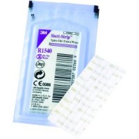 3M Steri-Strip - Sutures cutanées adhésives renforcées 50 x 5 unités par paquet (1/8 pouce x 3 pouces - 3 mm x 75 mm)
