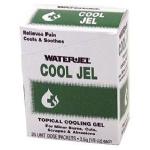 Water Jel - Cool Jel - Gel apaisant pour brûlures, Boite de 25 sachets (3,5 grammes par sachet)