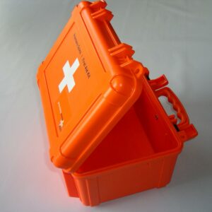 PREMIERS SOINS.com - Trousse Nautique - Boitier ABS Résistant à l'eau et aux chocs