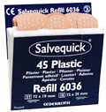 Recharge de Bandages plastiques pour distributeur Salvequick (pour item # 2PS-106 - 6 recharges contenant 36 pansements chacune)