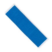 Pansement adhésif retraçable en plastique (Couleur bleu - Timbre 1 pouce x 3 pouces - 100 unités par paquet)