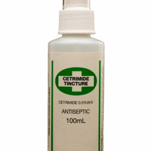 Cetrimide Nettoyant antiseptique en atomiseur, 100ml
