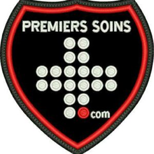PREMIERS SOINS.com Ecusson Brodé pour PREMIERS SOINS