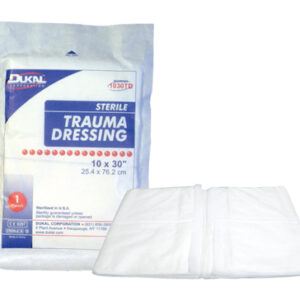 Compresse Trauma (10 pouces x 30 pouces)