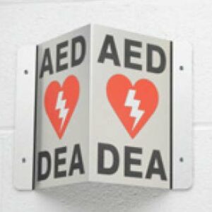 Enseigne DEA en aluminium