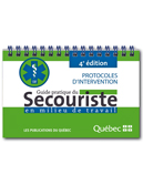 CNESST - Livret de Premiers Soins guide CSST