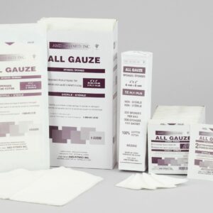 Compresse de gaze stérile 3 pouces x 3 pouces (à l'unité)
