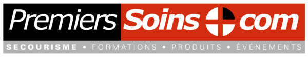 PREMIERS SOINS.com Ecusson logo Brodé pour PREMIERS SOINS 8po de longueur