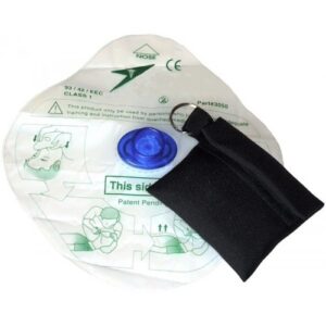 Masque de poche porte clefs pour RCR, avec valve, filtre et gants (personnalisé)