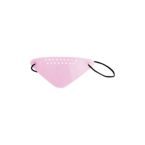 Coque de protection oculaire en plastique avec élastique