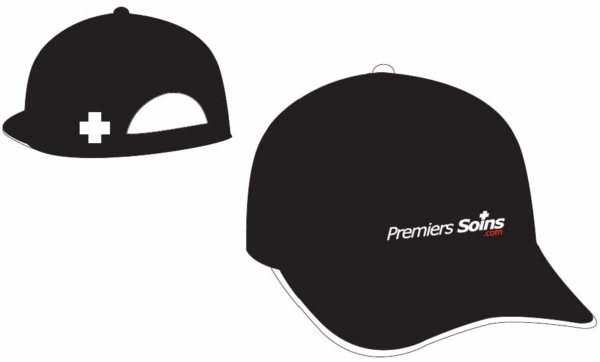 Premierssoins.com - Casquette logo (rouge)