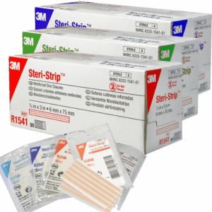 Bande de rapprochement Steri-Strip 1/8 po x 3 poo   5/en  boite de 50