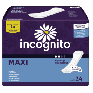 INCOGNITO WINGLESS SANITARY NAPKINS (24 PER PACK)